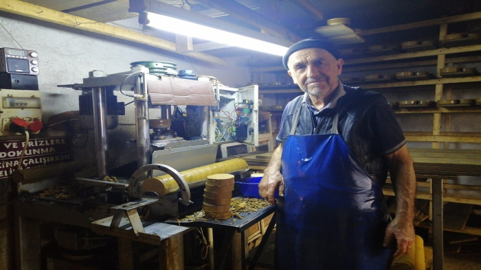 ÇÖMLEK ATEŞİYLE SANAT BULUŞTU